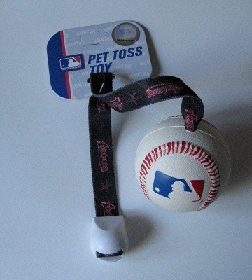 Houston Astros Pet Dog Baseball Ball Toss Tug Toy Gift
