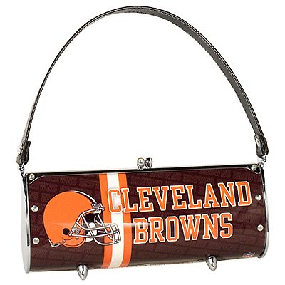 Cleveland Browns Littlearth Fender License Plate Purse Bag Gift
