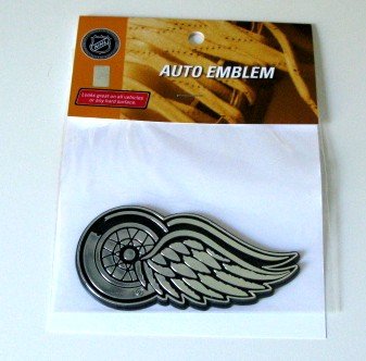 Detroit Red Wings Chrome Auto Car Emblem Gift