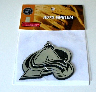 Colorado Avalanche Chrome Auto Car Emblem Gift