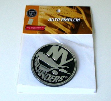 New York Islanders Chrome Auto Car Emblem Gift