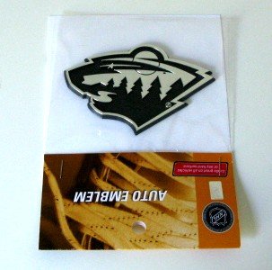 Minnesota Wild Chrome Auto Car Emblem Gift