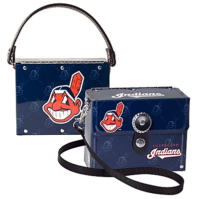 Cleveland Indians Littlearth Fanatic License Plate Purse Bag Gift