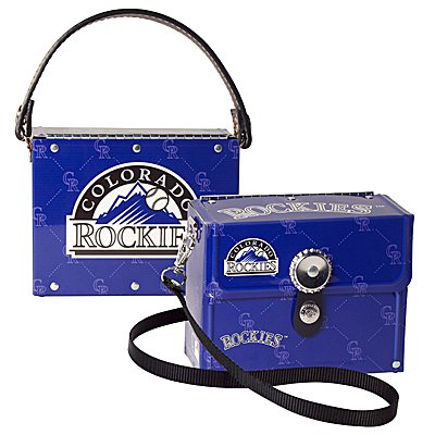 Colorado Rockies Littlearth Fanatic License Plate Purse Bag Gift