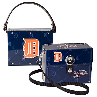 Detroit Tigers Littlearth Fanatic License Plate Purse Bag Gift