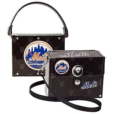 NY New York Mets Littlearth Fanatic License Plate Purse Bag Gift