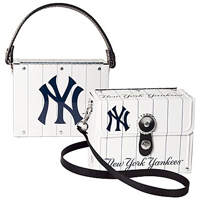 NY New York Yankees Fanatic License Plate Purse Bag Gift