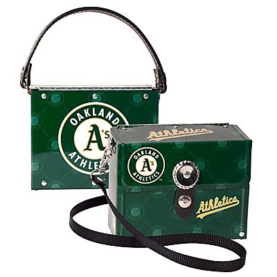 Oakland A's Athletics Littlearth Fanatic License Plate Purse Bag Gift
