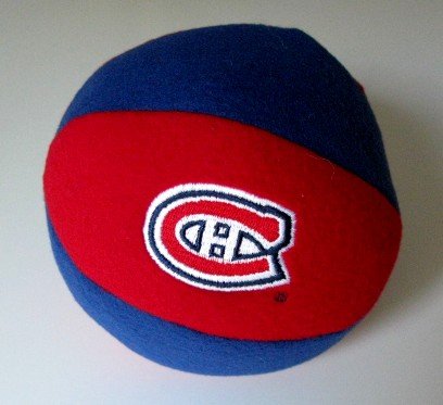 Montreal Canadiens Plush Ball Baby Rattle Toy Gift