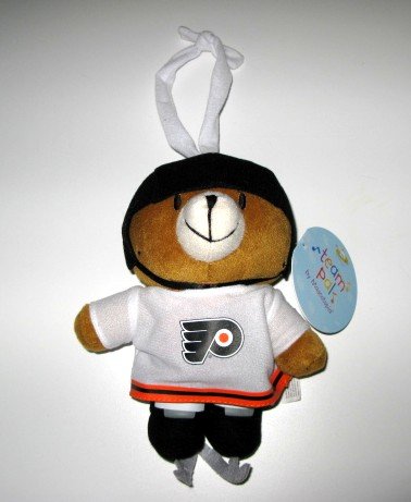 Philadelphia Flyers Musical Pull Down Plush Bear Baby Toy