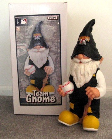 Pittsburgh Pirates Garden Gnome Figure Indoor/Outdoor Gift