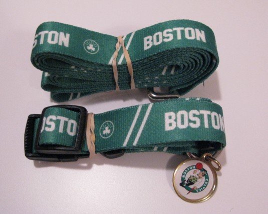 Boston Celtics Pet Dog Leash Set Collar ID Tag Medium