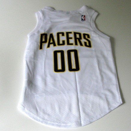 Indiana Pacers Pet Dog Basketball Jersey Gift Size Medium