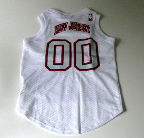 New Jersey Nets Pet Dog Basketball Jersey Gift Size Medium