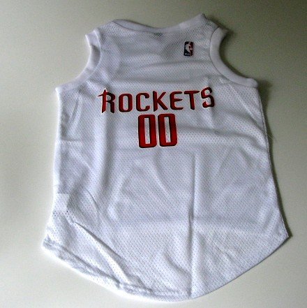 Houston Rockets Pet Dog Basketball Jersey Gift Size XL