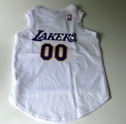 Los Angeles Lakers Pet Dog Basketball Jersey Gift Size XL