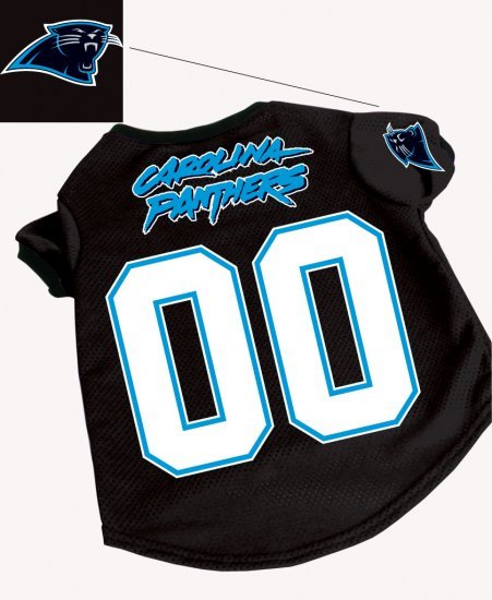 Carolina Panthers Pet Dog Football Jersey Gift Small
