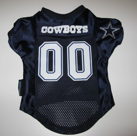 Dallas Cowboys Pet Dog Football Jersey Premium Small