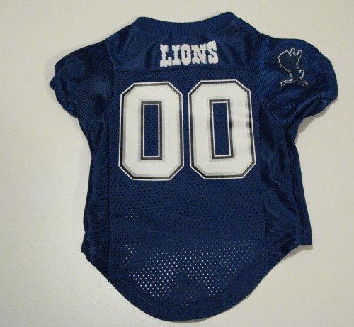 Detroit Lions Pet Dog Football Jersey Premium Gift Large