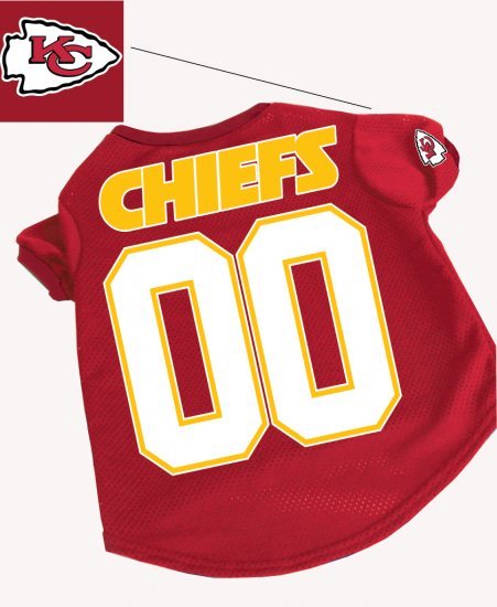 Kansas City Chiefs Pet Dog Football Jersey Gift XL