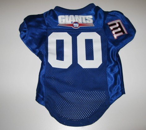 New York Giants Pet Dog Football Jersey Premium XL