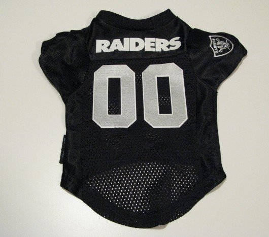 Oakland Raiders Pet Dog Football Jersey Premium Gift Large