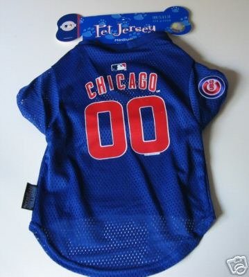 Chicago Cubs Pet Dog Baseball Jersey Gift Large