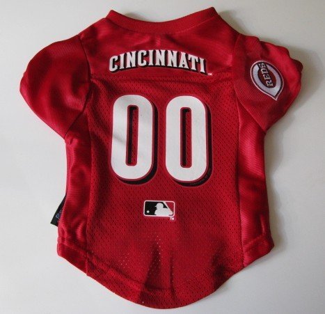 Cincinnati Reds Pet Dog Baseball Jersey Shirt Premium Gift Medium