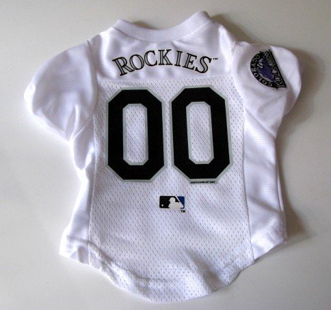 Colorado Rockies Pet Dog Baseball Jersey Shirt Premium Gift Medium
