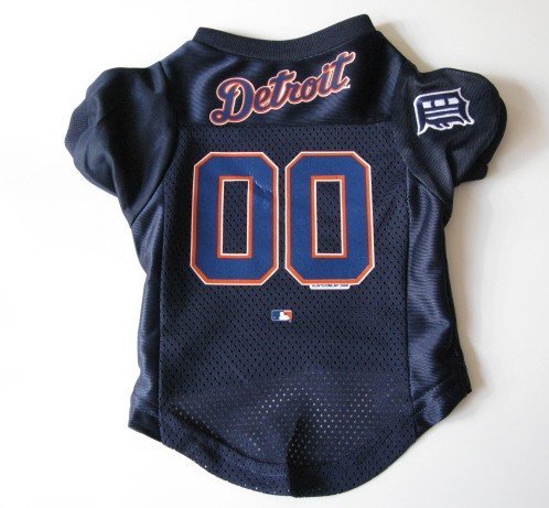 Detroit Tigers Pet Dog Baseball Jersey Shirt Premium Gift Medium
