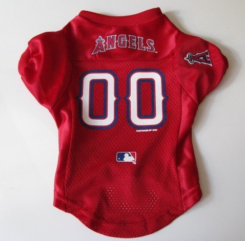 Los Angeles Angels Pet Dog Baseball Jersey Shirt Premium Gift Medium