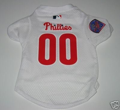 Philadelphia Phillies Pet Dog Baseball Jersey Gift Small