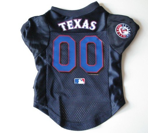 Texas Rangers Pet Dog Baseball Jersey Shirt Premium Gift Medium