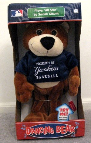 New York Yankees Musical Dancing Bear Plays All-Star Cute Gift