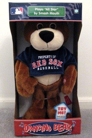 Boston Red Sox Musical Dancing Bear Plays All-Star Cute Gift