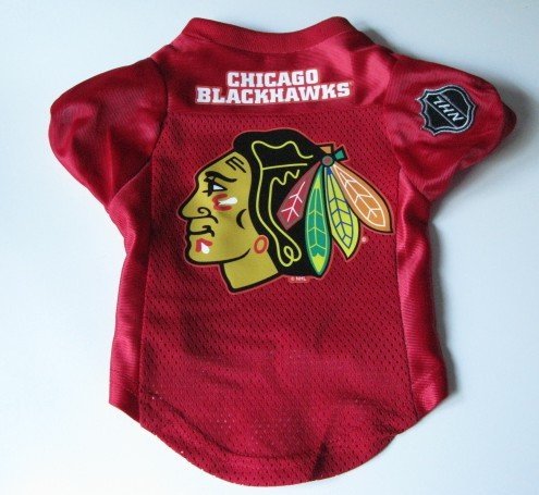 Chicago Blackhawks Pet Dog Hockey Jersey Size Small