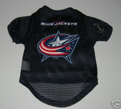 Columbus Blue Jackets Pet Dog Hockey Jersey Gift Size Small