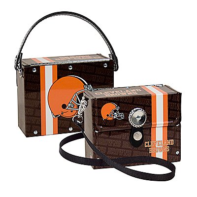 Cleveland Browns Littlearth Fanatic License Plate Purse Bag