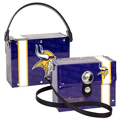 Minnesota Vikings Littlearth Fanatic License Plate Purse Bag