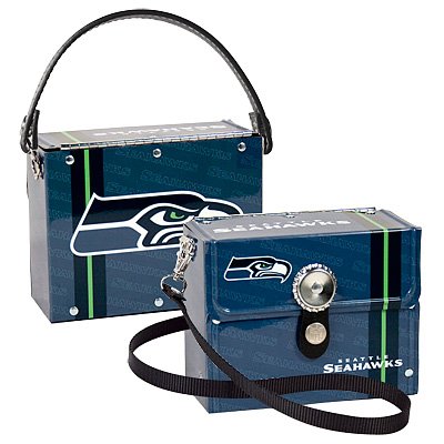 Seattle Seahawks Littlearth Fanatic License Plate Purse Bag Gift
