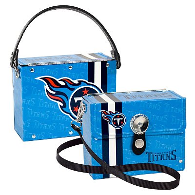 Tennessee Titans Littlearth Fanatic License Plate Purse Bag