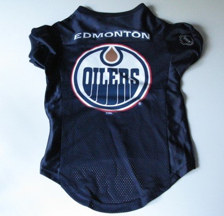 Edmonton Oilers Pet Dog Hockey Jersey Premium Large Gift