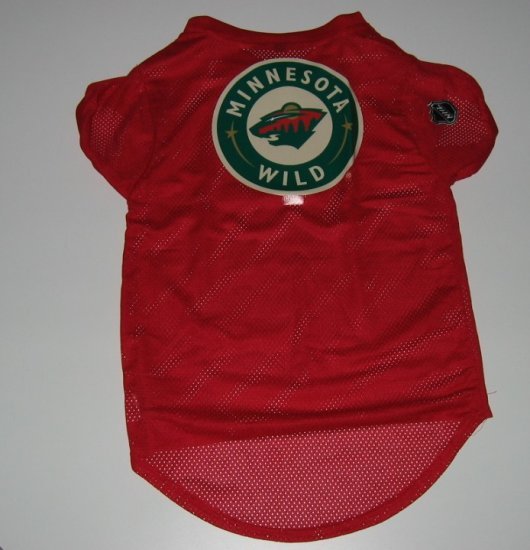 Minnesota Wild Pet Dog Hockey Jersey Gift Size XL