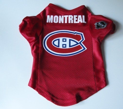 Montreal Canadiens Pet Dog Hockey Jersey Premium Large Gift