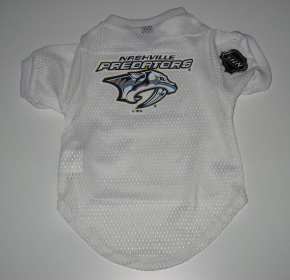 Nashville Predators Pet Dog Hockey Jersey Gift Size Large