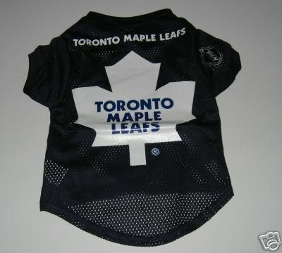 Toronto Maple Leafs Pet Dog Hockey Jersey Gift Size XL
