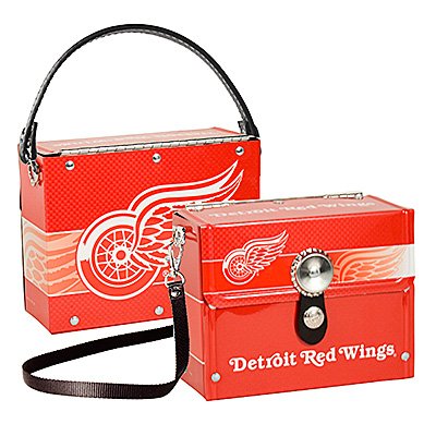 Detroit Red Wings Littlearth Fanatic License Plate Purse Bag