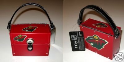 Minnesota Wild Littlearth Fanatic License Plate Purse Bag