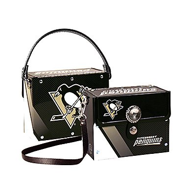 Pittsburgh Penguins Littlearth Fanatic License Plate Purse Bag Gift