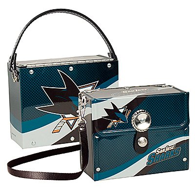 San Jose Sharks Littlearth Fanatic License Plate Purse Bag Gift